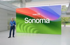 macOS Sonoma introduces desktop widgets, a gaming mode, and more. (Image by Apple)