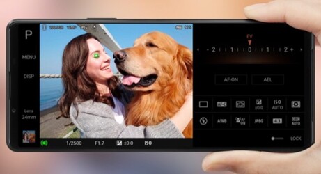 Every camera app should look like this. If you ever downloaded Open Camera to fiddle with settings and options, the Xperia line is for you. (Image source: Sony)