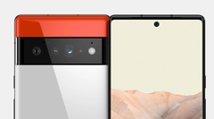 The Pixel 6 and Pixel 6 Pro will reputedly have a gimbal camera. (Image source: OnLeaks)
