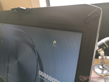 Relatively thick bezels to fortify rigidity