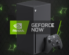 GeForce NOW is now playable on Xbox Series X with the Edge browser. (Image source: Microsoft & NVIDIA - edited)