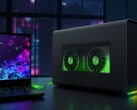 Pair an Ice Lake laptop with an eGPU for optimal framerates, not a Comet Lake-H one. (Image source: NVIDIA)