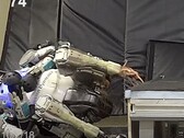 Is that blood? Atlas after a heavy fall. (Image: Boston Dynamics)