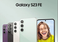The Galaxy S23 FE has the same launch colours as its predecessor. (Image source: MSPowerUser)
