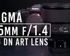 The new Sigma Art-series lens. (Source: B&H Photo Video)