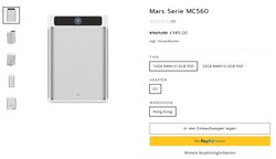 Minisforum Mars Series MC560 configurations (source: Minisforum)