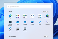 Preview Build 22557 allows the pinning of folders to the Start Menu, among other changes. (Image source: Microsoft)