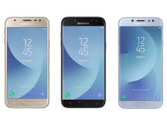 Samsung Galaxy J3, J5, and J7