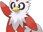 A stock picture of Delibird (image source: PokemonDB)