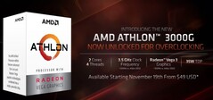 Athlon 3000G. (Image source: AMD)