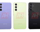 The Galaxy A54 5G should launch in Europe with four colourways and two memory configurations. (Image source: Android Headlines)