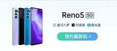 The Reno5 series has just launched. (Source: OPPO)