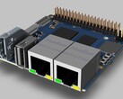 The Banana Pi BPI-M2S features LPDDR4 RAM and two Gigabit Ethernet ports. (Image source: Banana Pi)