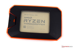 The AMD Ryzen Threadripper 2970WX desktop CPU review. Test device courtesy of AMD.