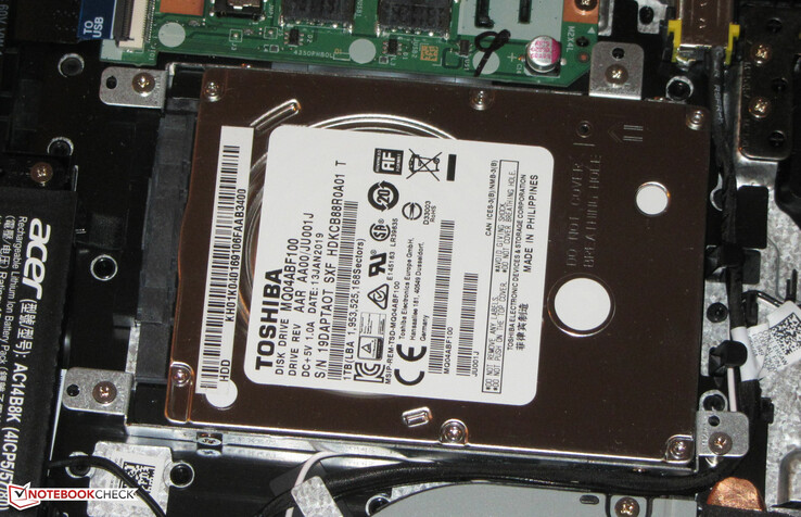 ... and a 2.5-inch hard drive