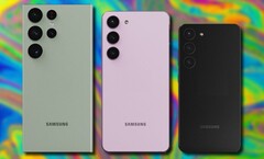 The Samsung Galaxy S23 series is apparently coming in a wide choice of colors. (Image source: TechnizoConcept &amp; Unsplash - edited)