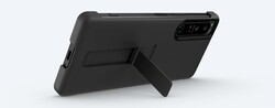 The matching style cover for the Xperia 1 IV