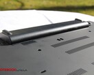 The external, expanded battery of the Lenovo ThinkPad T480