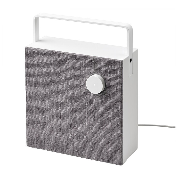 The new IKEA VAPPEBY speaker looks similar to the existing ENEBY Bluetooth speaker. (Image source: IKEA)