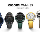 The Xiaomi Watch S3 comes in multiple colours with interchangeable bezels. (Image source: Xiaomi)