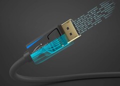 DisplayPort 2.0 offers double the bandwidth of the Thunderbolt 4 connectors. (Image Source: HotHardware)