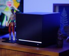The Steam Machine is shown on a desktop