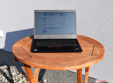 Lenovo ThinkPad E480 in sunlight