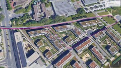 GNSS test trip: turning point