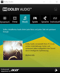 Dolby audio software