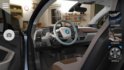 BMW i Visualiser: taking a virtual seat in an electric car, for example the BMW i3.