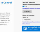 Windows Defender extension for Chrome (Source: Chrome Web Store)