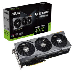 Asus TUF Gaming GeForce RTX 4070 Ti OC Edition. Review unit courtesy of Asus India.