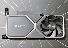 The Founders Edition should be one of several GeForce RTX 4070 cards available on launch day. (Image source: @GiannisDavid)