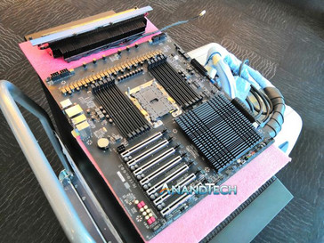 Gigabyte's Gigabyte SKL-SP 1S motherboard (Source: Anandtech)