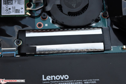 The internal SSD in its sleeve