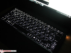 Keyboard: Two-level backlight