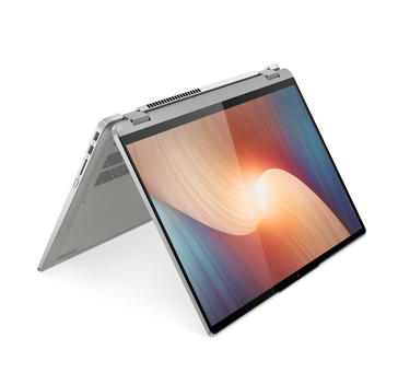The IdeaPad Flex 5 16-inch in Storm Grey. (Image source: Lenovo)