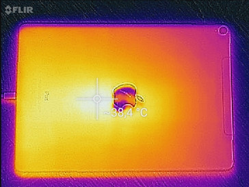 Apple iPad Pro 10.5: heat image