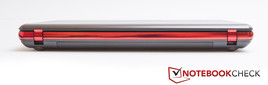 Rear: no connection ports