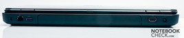 Rear: Kensington lock, RJ45 (LAN), USB 3.0, VGA, power socket Rear: Kensington lock, RJ45 (LAN), USB 3.0, VGA, power socket