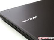 ...such as the Samsung logo on the rear.