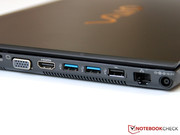 Among other things, there are two USB 3.0 ports