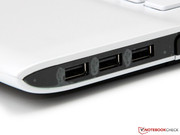 There are 4 USB ports available ... There are 4 USB ports available ...