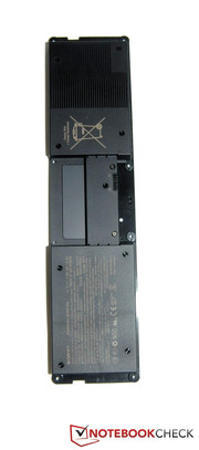 The battery lasts for up to eight hours. The battery lasts for up to eight hours.
