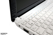 The display hinges have a firm grip on the screen.