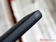 A rubber strip, which runs around the case,... A rubber strip, which runs around the case,...
