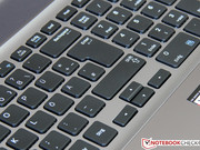 only when playing racing games the small cursor keys are annoying. only when playing racing games the small cursor keys are annoying.