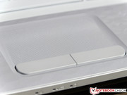 the touchpad make a high-end impression. the touchpad make a high-end impression.