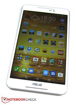 Runs with a fast quad-core SoC: The Asus Fonepad 8.