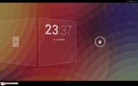 Android 4.2.1: Widgets on the lock screen